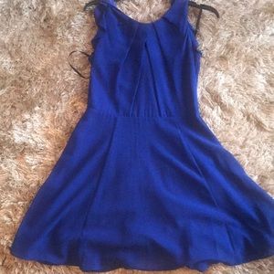Royal blue dress